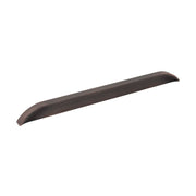 Jeffrey Alexander - 484-305DBAC - Elara 12" Center to Center European Style Flush Pinch Style Tab Solid Arched Large Cabinet Pull / Drawer Pull in Brushed Oil Rubbed Bronze