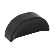Jeffrey Alexander - 484-32MB - Elara 1-1/4" (32 mm) Center to Center European Style Flush Pinch Style Tab Solid Arched Cabinet Pull / Drawer Pull in Matte Black