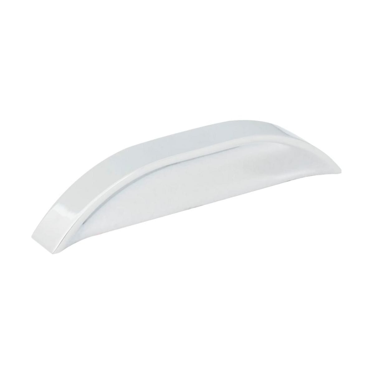 Elara 3"  3-3/4" Optional Center to Center European Style Flush Pinch Style Tab Solid Arched Cabinet Pull / Drawer Pull