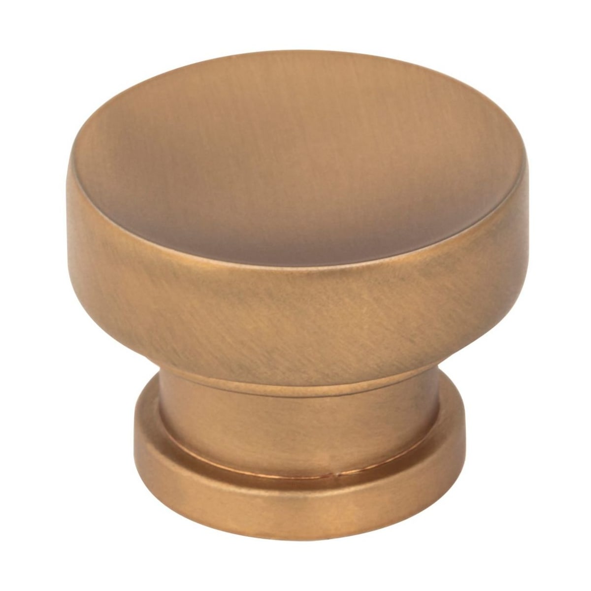 Jeffrey Alexander - 484SBZ - Elara 1-1/4" Round European Style Concave Cabinet Knob / Drawer Knob in Satin Bronze
