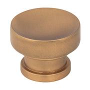 Jeffrey Alexander - 484SBZ - Elara 1-1/4" Round European Style Concave Cabinet Knob / Drawer Knob in Satin Bronze