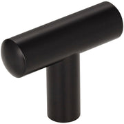 Jeffrey Alexander - 48MB - Key West 1-7/8 Inch "T" Bar Cabinet Knob / Drawer Knob in Matte Black