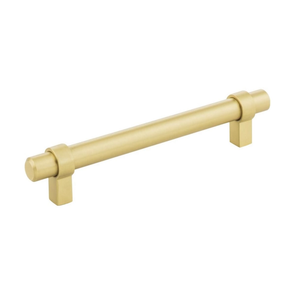 Key Grande 5-1/16" (128 mm) Center to Center Modern Industrial Pipe Style Bar Cabinet Handle / Drawer Pull - Split Finish
