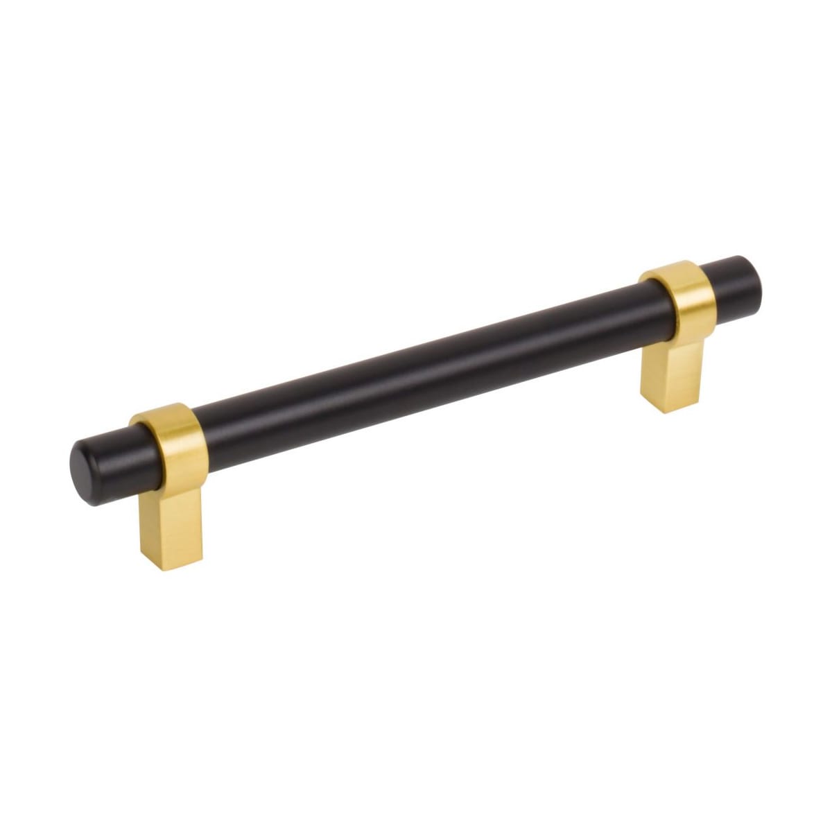 Key Grande 5-1/16" (128 mm) Center to Center Modern Industrial Pipe Style Bar Cabinet Handle / Drawer Pull - Split Finish