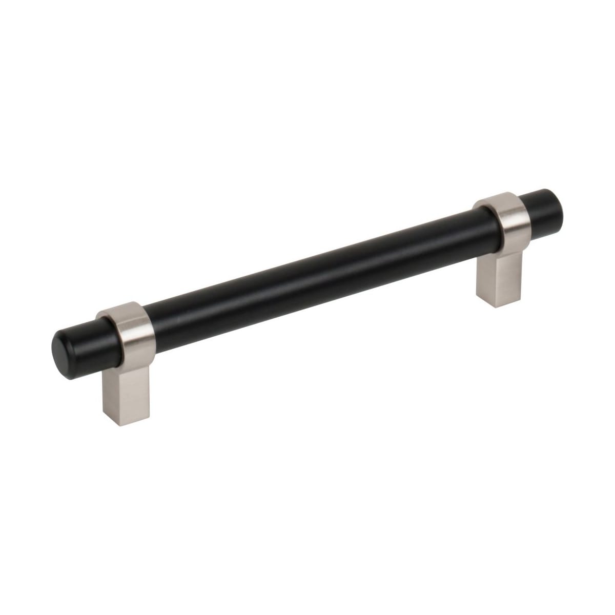 Key Grande 5-1/16" (128 mm) Center to Center Modern Industrial Pipe Style Bar Cabinet Handle / Drawer Pull - Split Finish