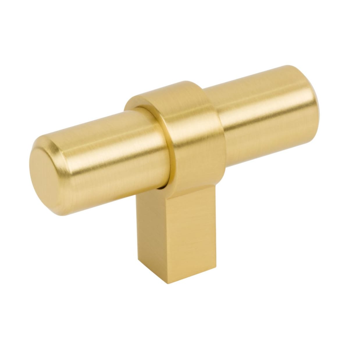Key Grande 2 Inch Modern Industrial "T" Pipe Bar Cabinet Knob / Drawer Knob