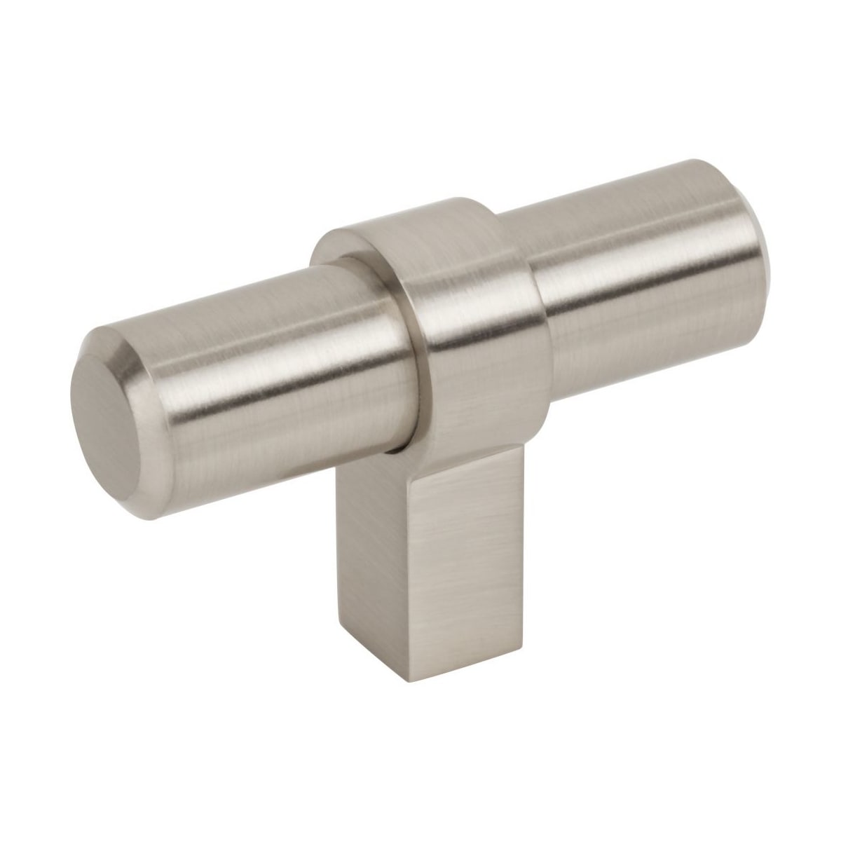 Key Grande 2 Inch Modern Industrial "T" Pipe Bar Cabinet Knob / Drawer Knob