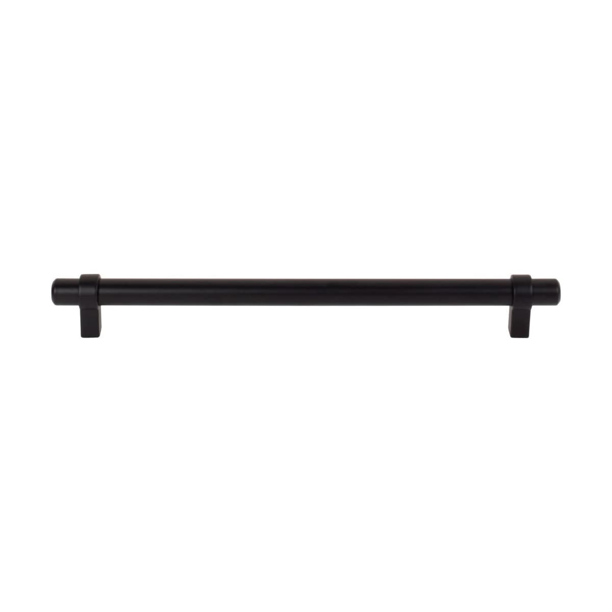 Jeffrey Alexander - 5224SN - Key Grande 8-13/16" (224 mm) Center to Center Modern Industrial Pipe Style Bar Cabinet Handle / Drawer Pull in Satin Nickel