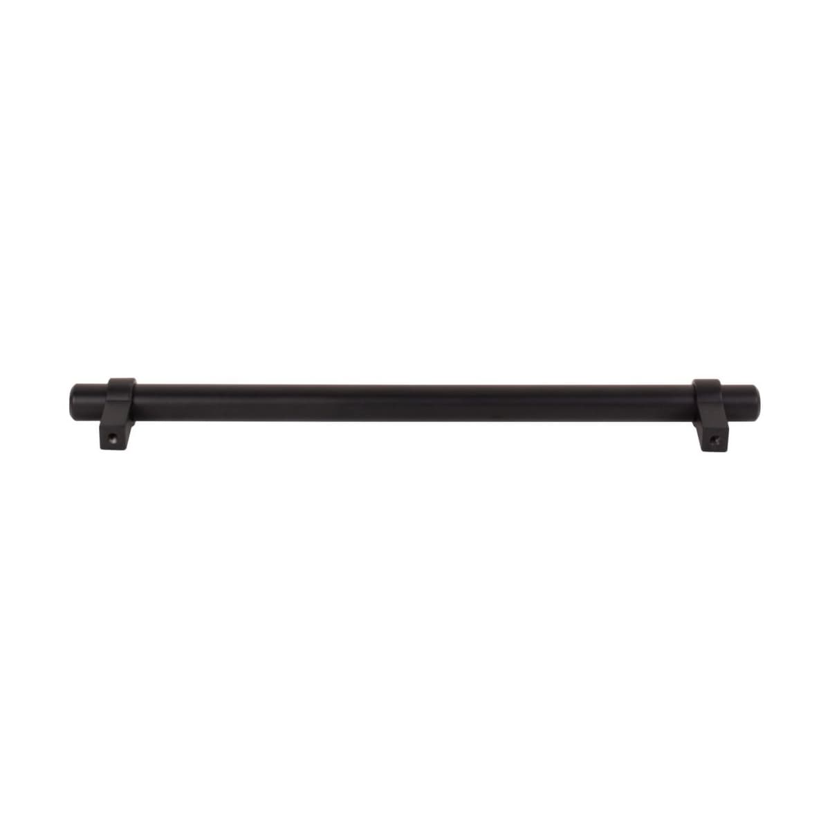Jeffrey Alexander - 5224SN - Key Grande 8-13/16" (224 mm) Center to Center Modern Industrial Pipe Style Bar Cabinet Handle / Drawer Pull in Satin Nickel