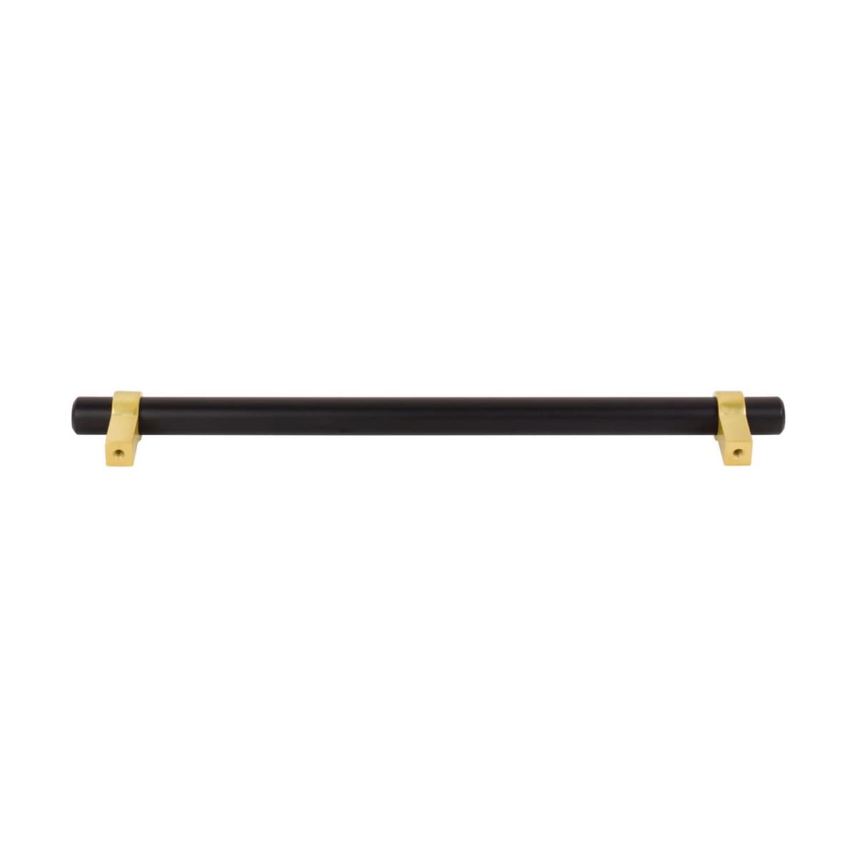 Jeffrey Alexander - 5224SN - Key Grande 8-13/16" (224 mm) Center to Center Modern Industrial Pipe Style Bar Cabinet Handle / Drawer Pull in Satin Nickel