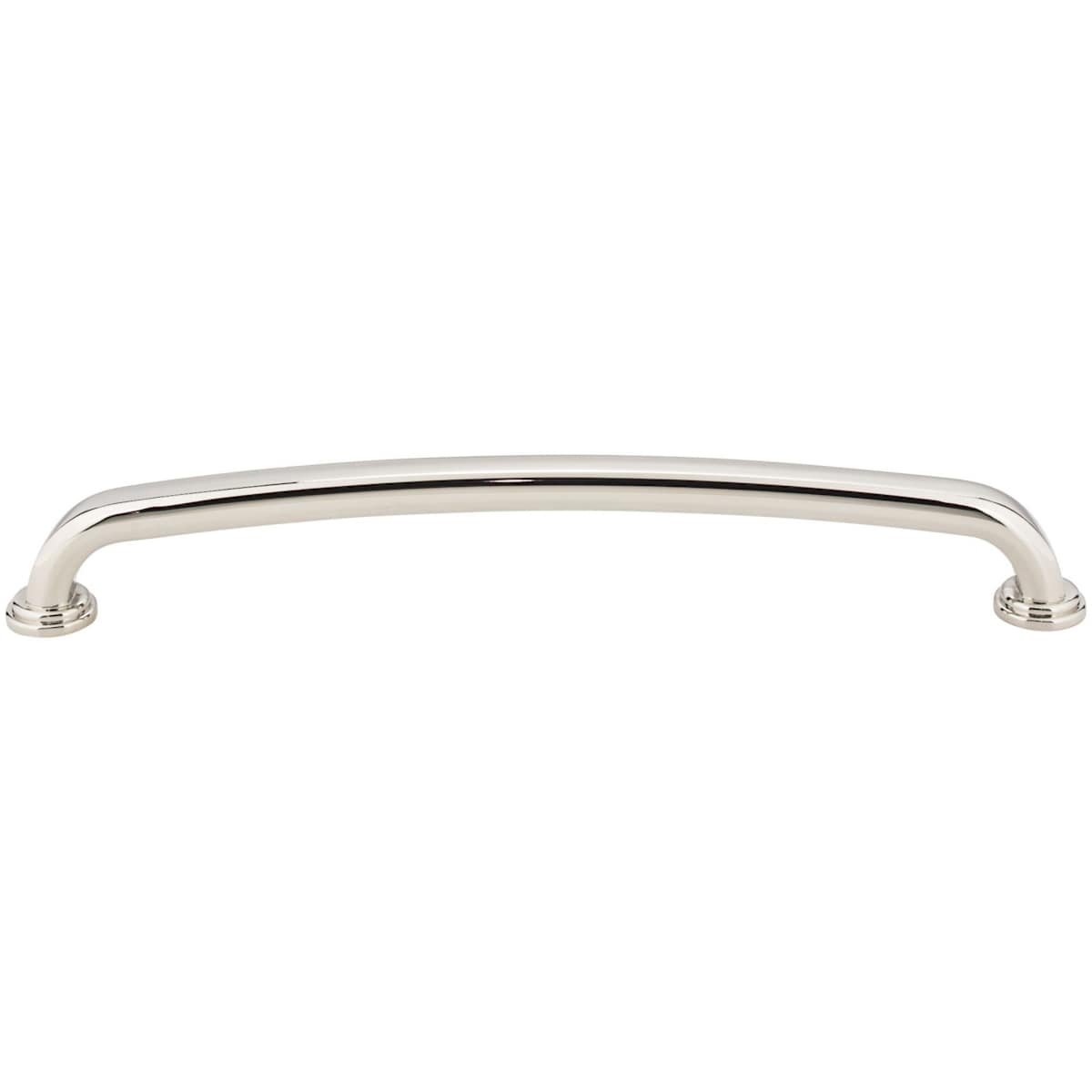 Jeffrey Alexander - 527-12SIM - Bremen 1 - 12" Center to Center Bold Modern Industrial Appliance Pull / Handle with Squared Edges in Distressed Antique Silver
