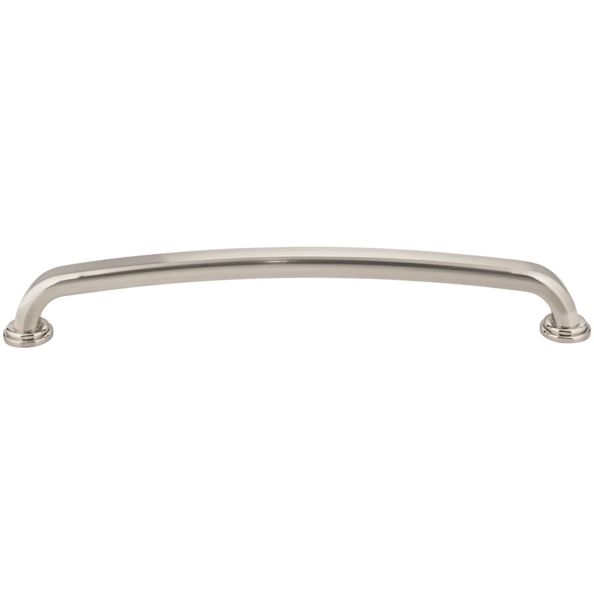 Jeffrey Alexander - 527-12SIM - Bremen 1 - 12" Center to Center Bold Modern Industrial Appliance Pull / Handle with Squared Edges in Distressed Antique Silver