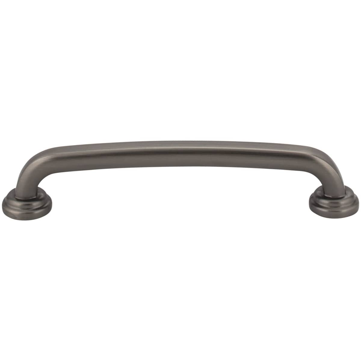 Jeffrey Alexander - 527-128BNBDL - Bremen 1 - 5-1/16" (128mm) Center to Center Modern Industrial Angled Pipe Style Cabinet Handle / Drawer Pull in Brushed Pewter