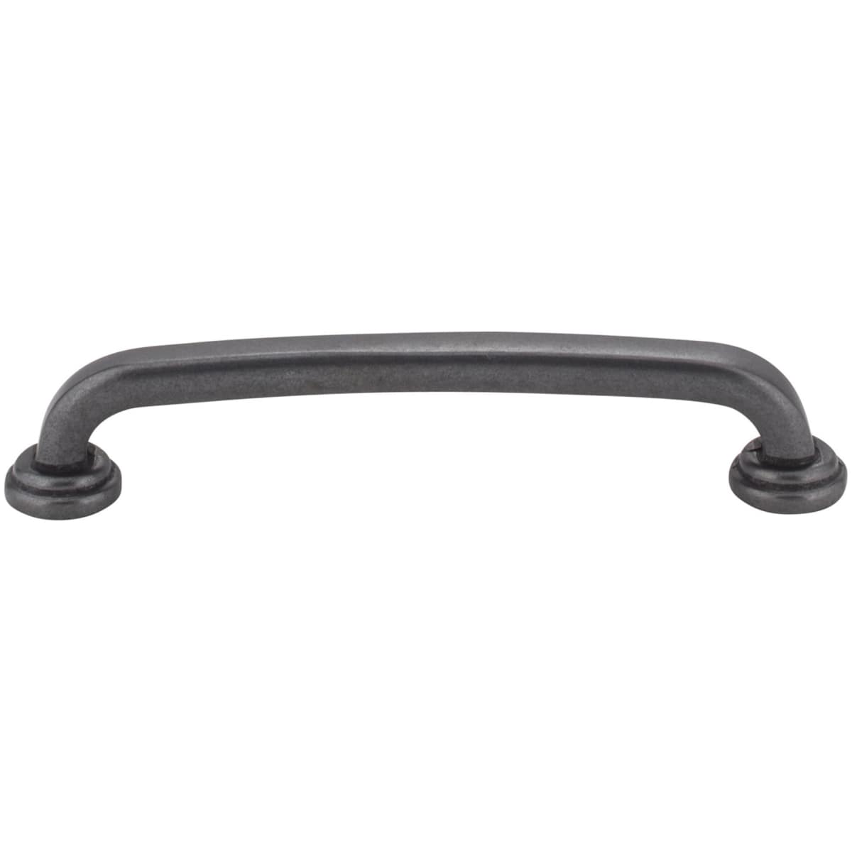 Jeffrey Alexander - 527-128BNBDL - Bremen 1 - 5-1/16" (128mm) Center to Center Modern Industrial Angled Pipe Style Cabinet Handle / Drawer Pull in Brushed Pewter