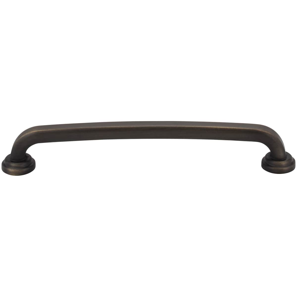 Jeffrey Alexander - 527-160PC - Bremen 1 - 6-5/16" Center to Center Bold Curved Cabinet Handle / Drawer Pull with Squared Edges in Polished Chrome