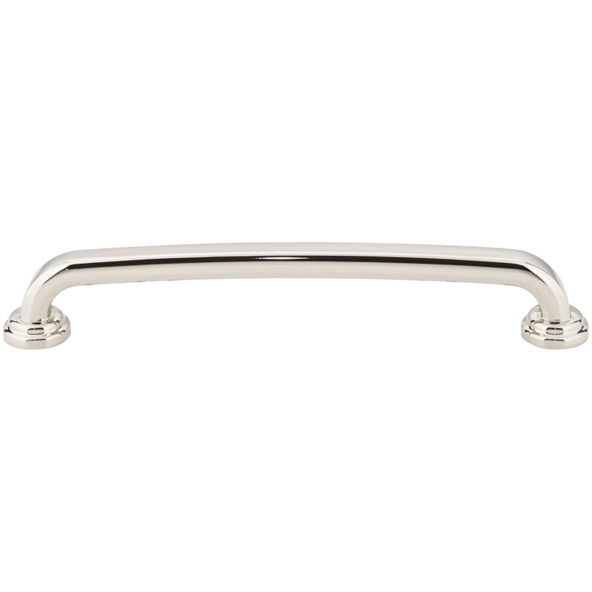 Jeffrey Alexander - 527-160PC - Bremen 1 - 6-5/16" Center to Center Bold Curved Cabinet Handle / Drawer Pull with Squared Edges in Polished Chrome