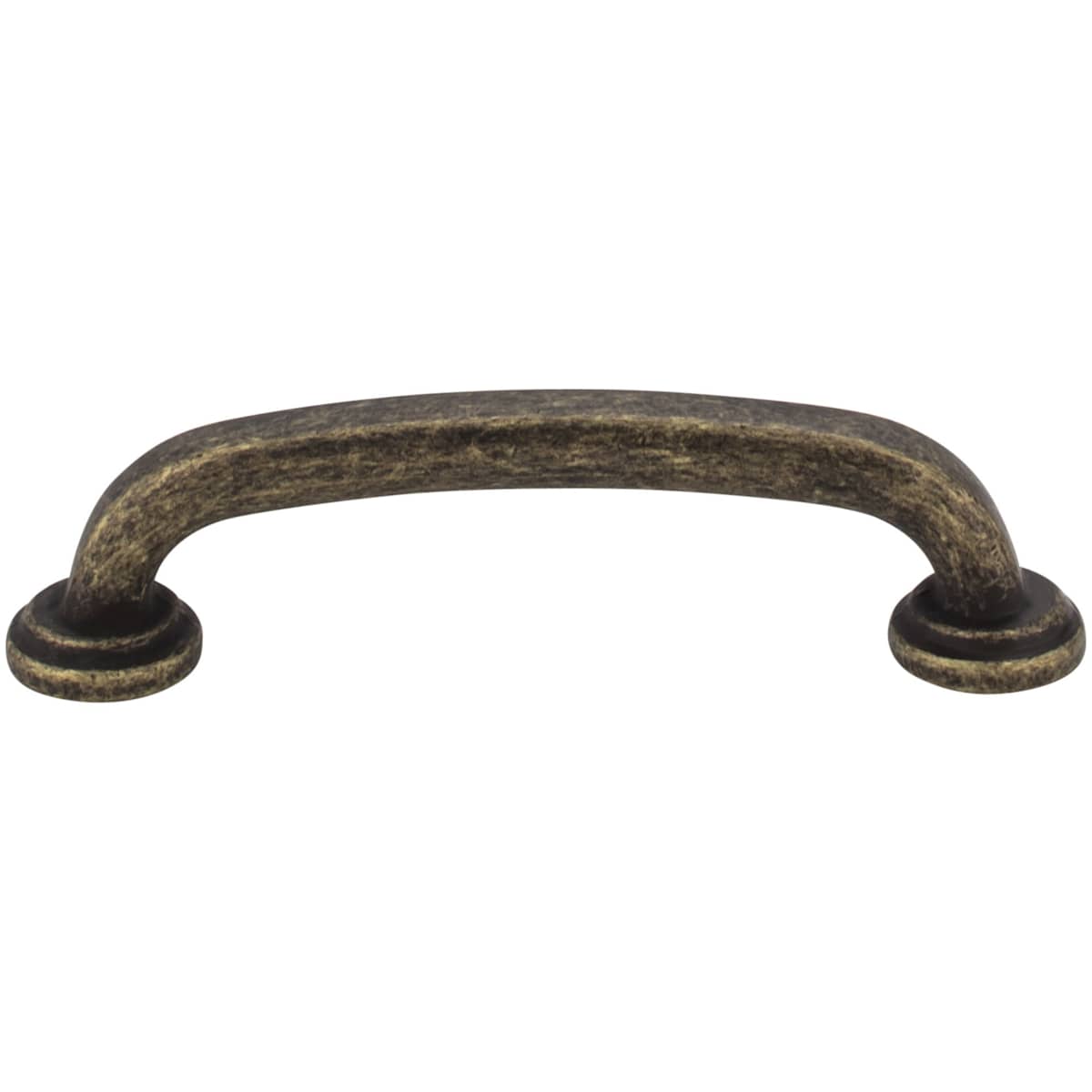 Jeffrey Alexander - 527ABSB - Bremen 1 Series 3-3/4" Center to Center Curved Bold Cabinet Handle / Drawer Pull in Antique Brushed Satin Brass