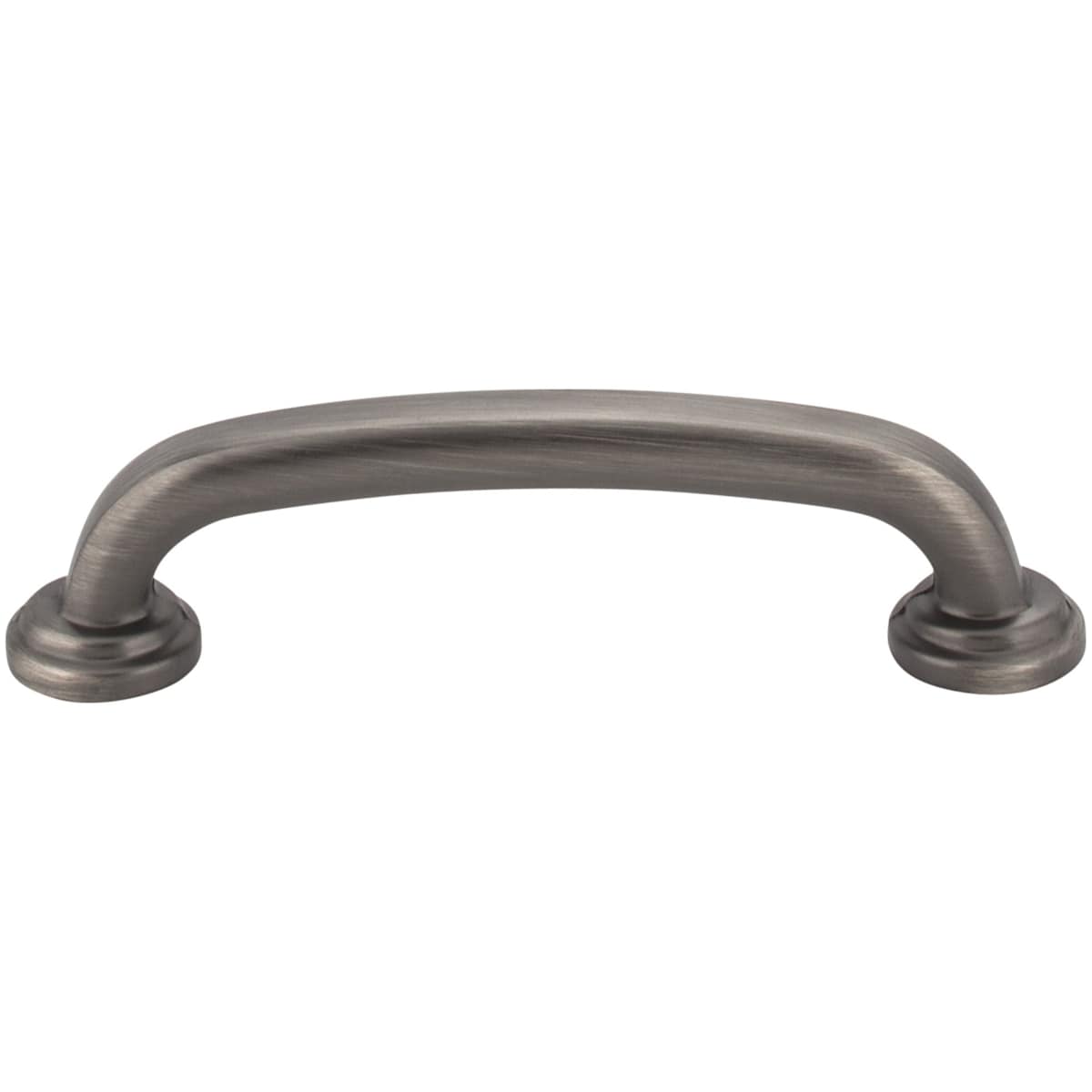 Jeffrey Alexander - 527ABSB - Bremen 1 Series 3-3/4" Center to Center Curved Bold Cabinet Handle / Drawer Pull in Antique Brushed Satin Brass