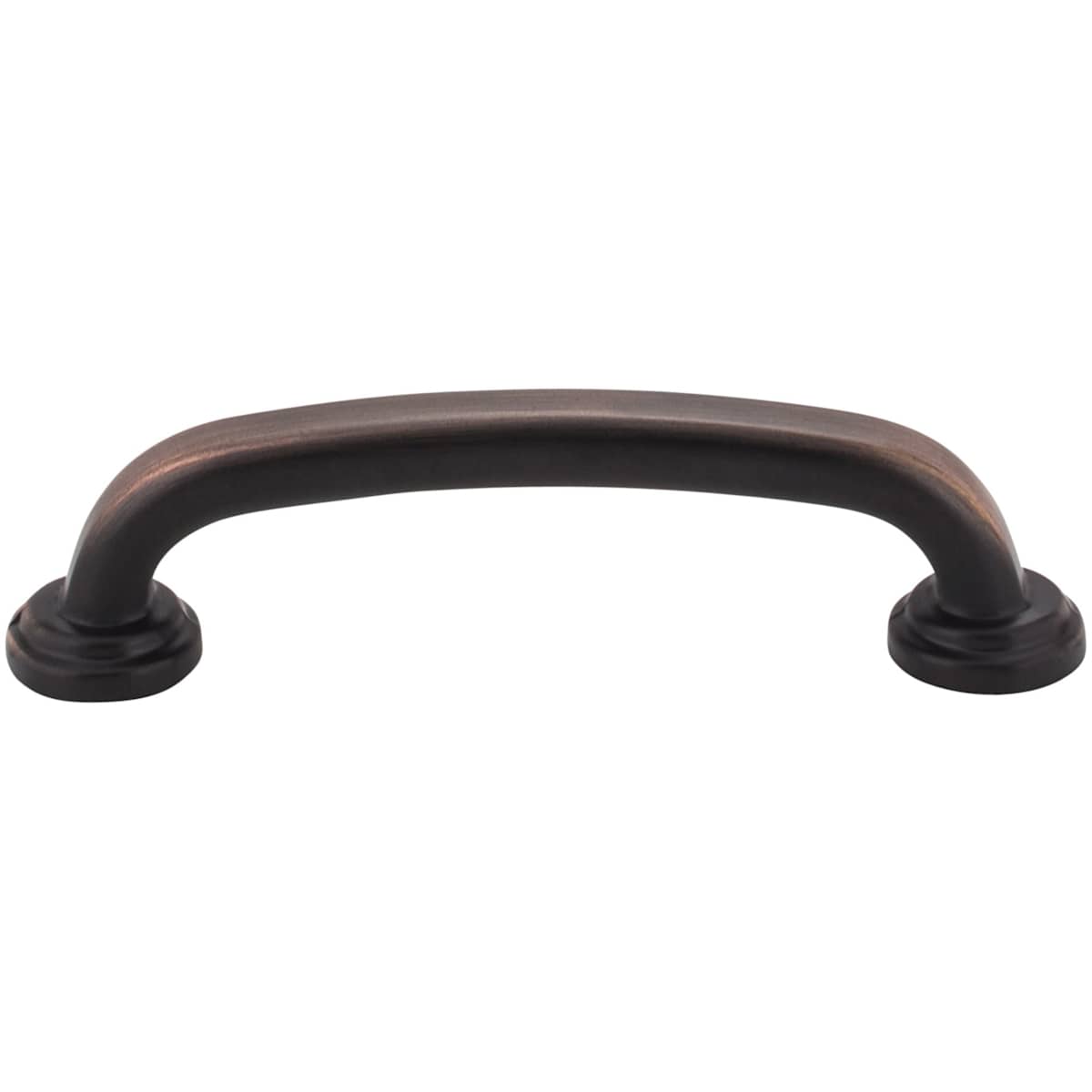 Jeffrey Alexander - 527ABSB - Bremen 1 Series 3-3/4" Center to Center Curved Bold Cabinet Handle / Drawer Pull in Antique Brushed Satin Brass