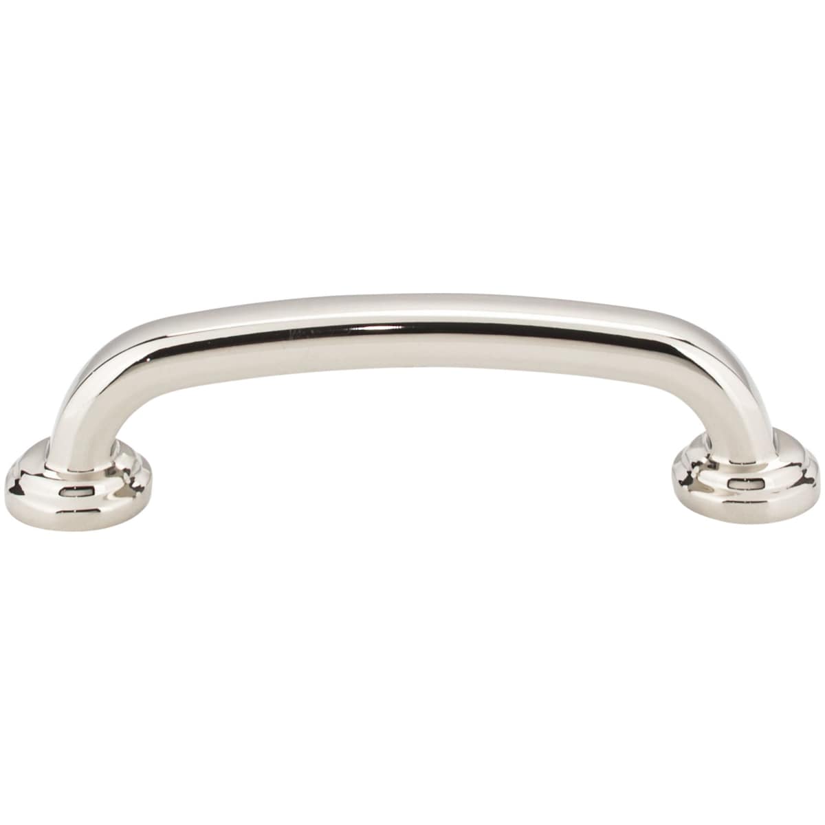 Jeffrey Alexander - 527ABSB - Bremen 1 Series 3-3/4" Center to Center Curved Bold Cabinet Handle / Drawer Pull in Antique Brushed Satin Brass