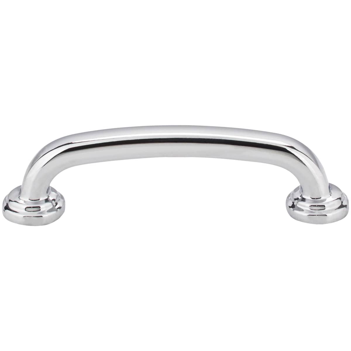 Jeffrey Alexander - 527ABSB - Bremen 1 Series 3-3/4" Center to Center Curved Bold Cabinet Handle / Drawer Pull in Antique Brushed Satin Brass