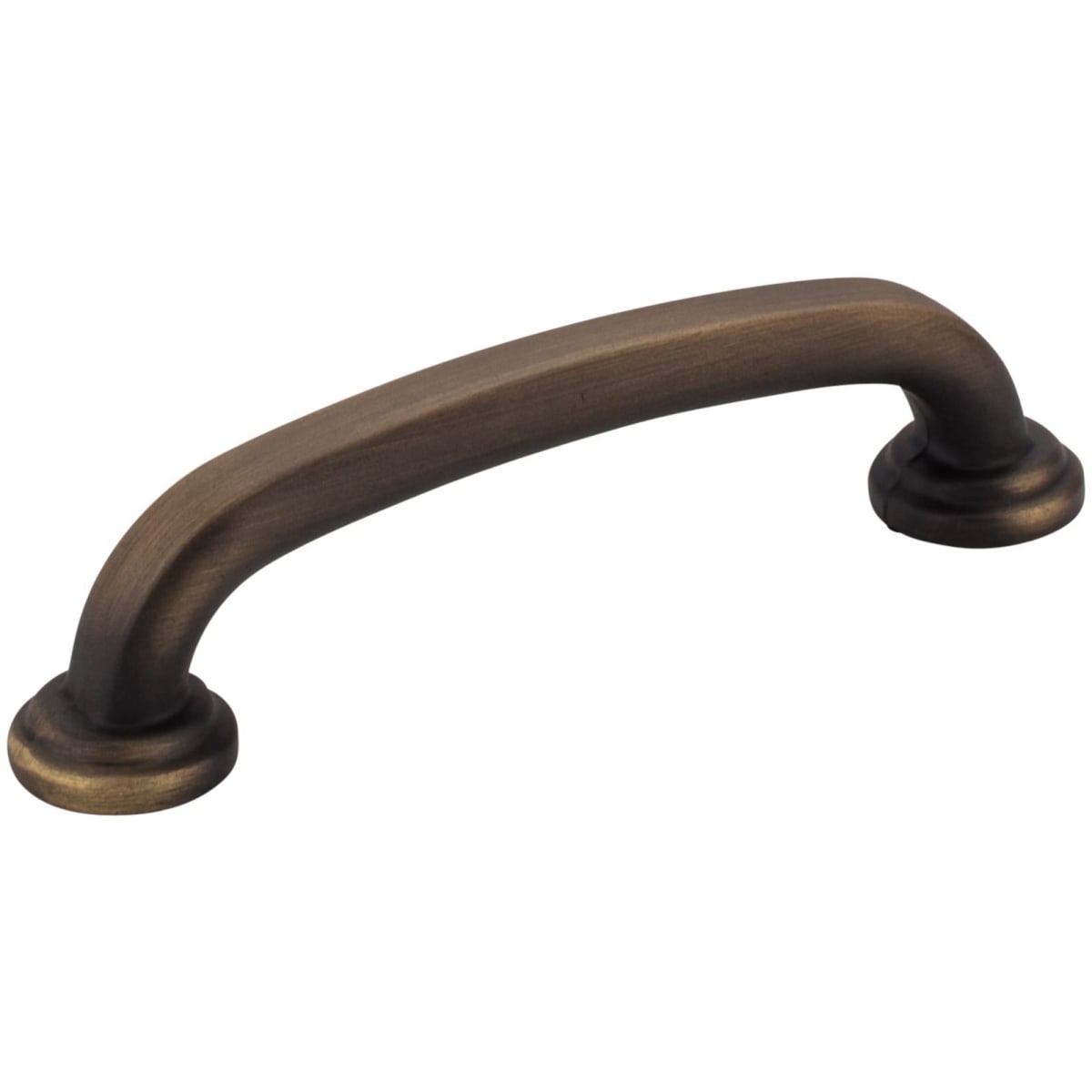 Jeffrey Alexander - 527ABSB - Bremen 1 Series 3-3/4" Center to Center Curved Bold Cabinet Handle / Drawer Pull in Antique Brushed Satin Brass