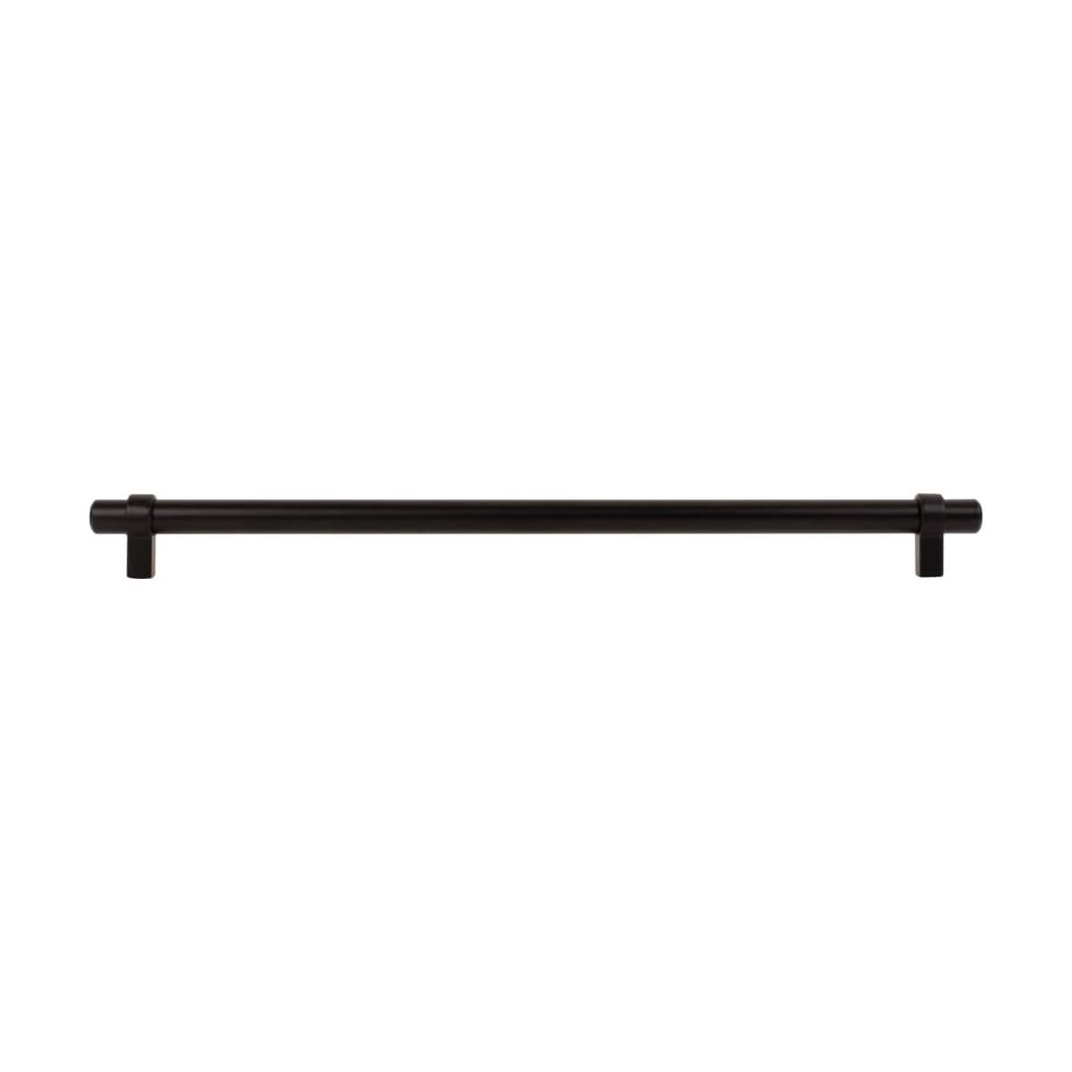 Jeffrey Alexander - 5319BG - Key Grande 12-9/16" (319 mm) Center to Center Modern Industrial Pipe Style Bar Cabinet Handle / Drawer Pull in Brushed Gold