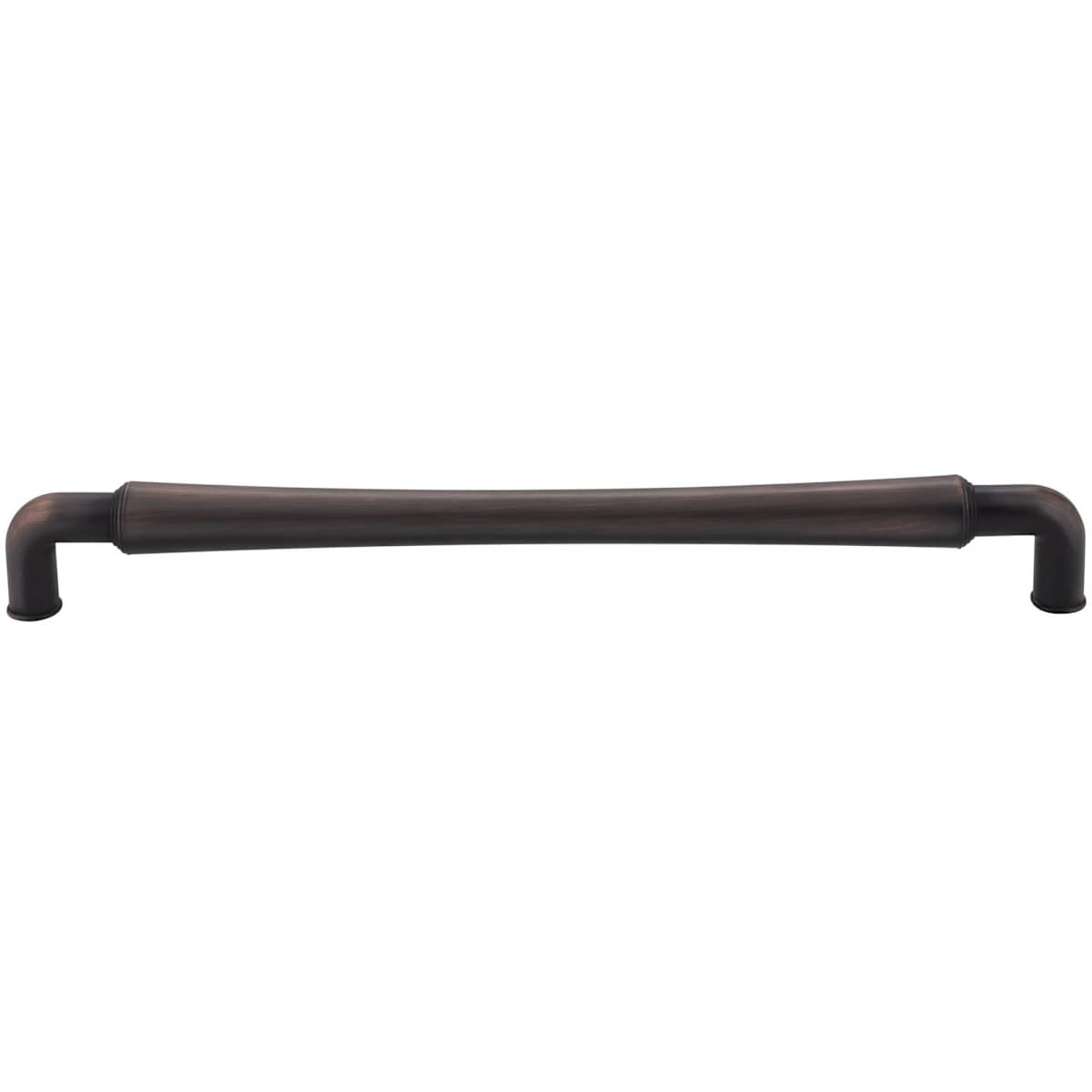 Jeffrey Alexander - 537-12DACM - Bremen 2 -12" Center to Center Bold Country Industrial Barrel Appliance Pull / Handle in Gun Metal