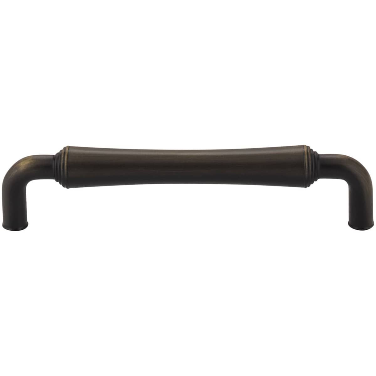 Jeffrey Alexander - 537-128DBAC - Bremen 2 Series 5-1/16" (128mm) Center to Center Barrel Style Industrial Cabinet Handle / Drawer Pull in Brushed Oil Rubbed Bronze