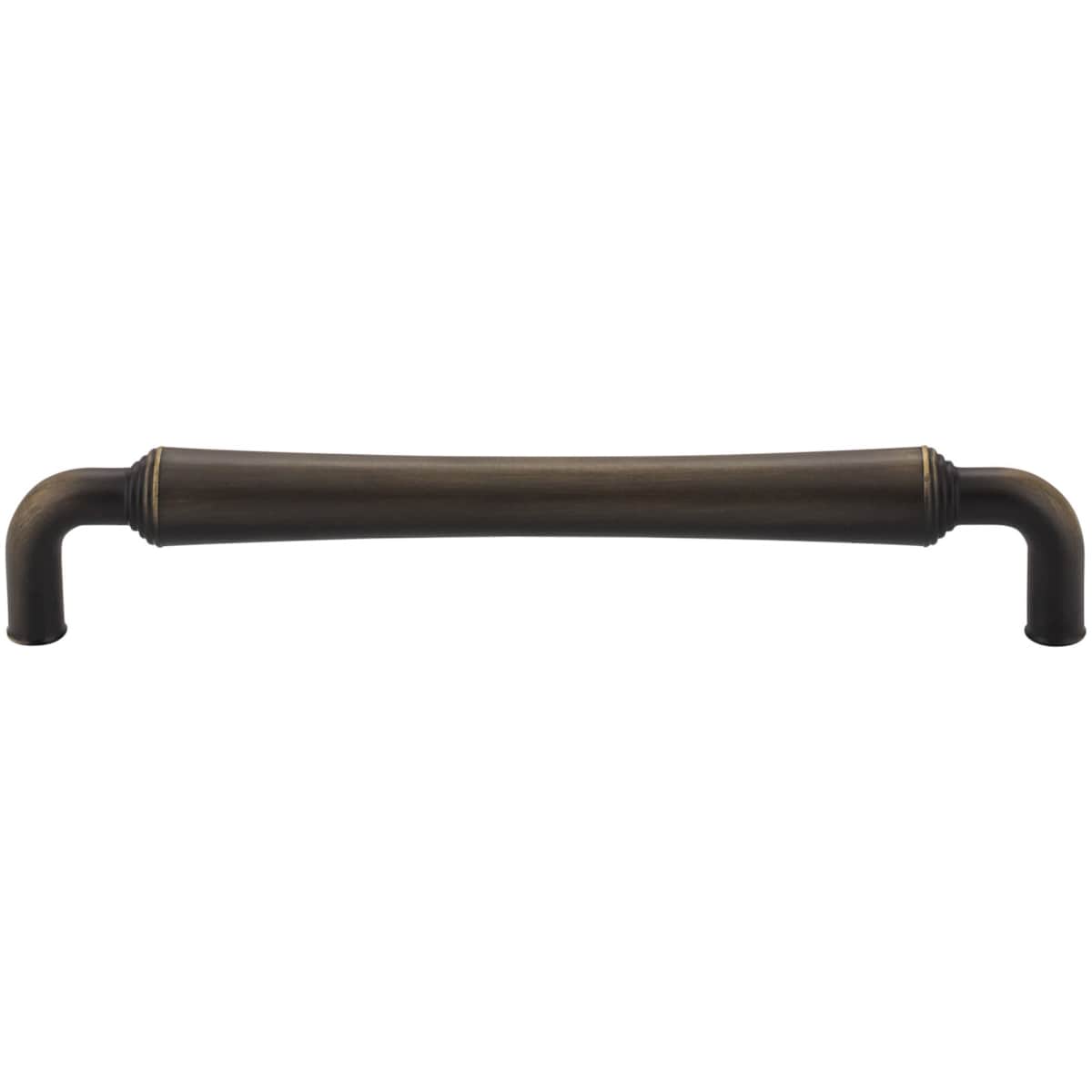 Jeffrey Alexander - 537-160SN - Bremen 2 - 6-5/16" Center to Center American Country Industrial Barrel Cabinet Handle / Drawer Pull in Satin Nickel