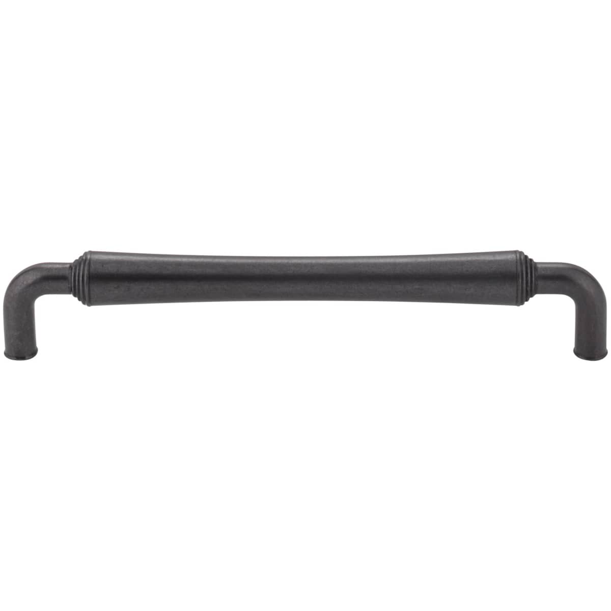 Jeffrey Alexander - 537-160SN - Bremen 2 - 6-5/16" Center to Center American Country Industrial Barrel Cabinet Handle / Drawer Pull in Satin Nickel