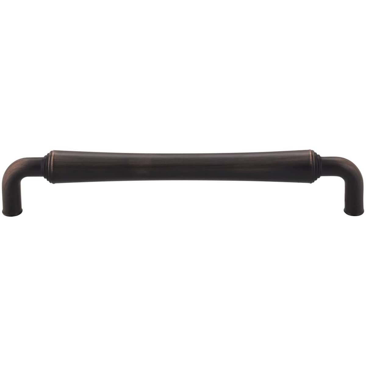 Jeffrey Alexander - 537-160SN - Bremen 2 - 6-5/16" Center to Center American Country Industrial Barrel Cabinet Handle / Drawer Pull in Satin Nickel