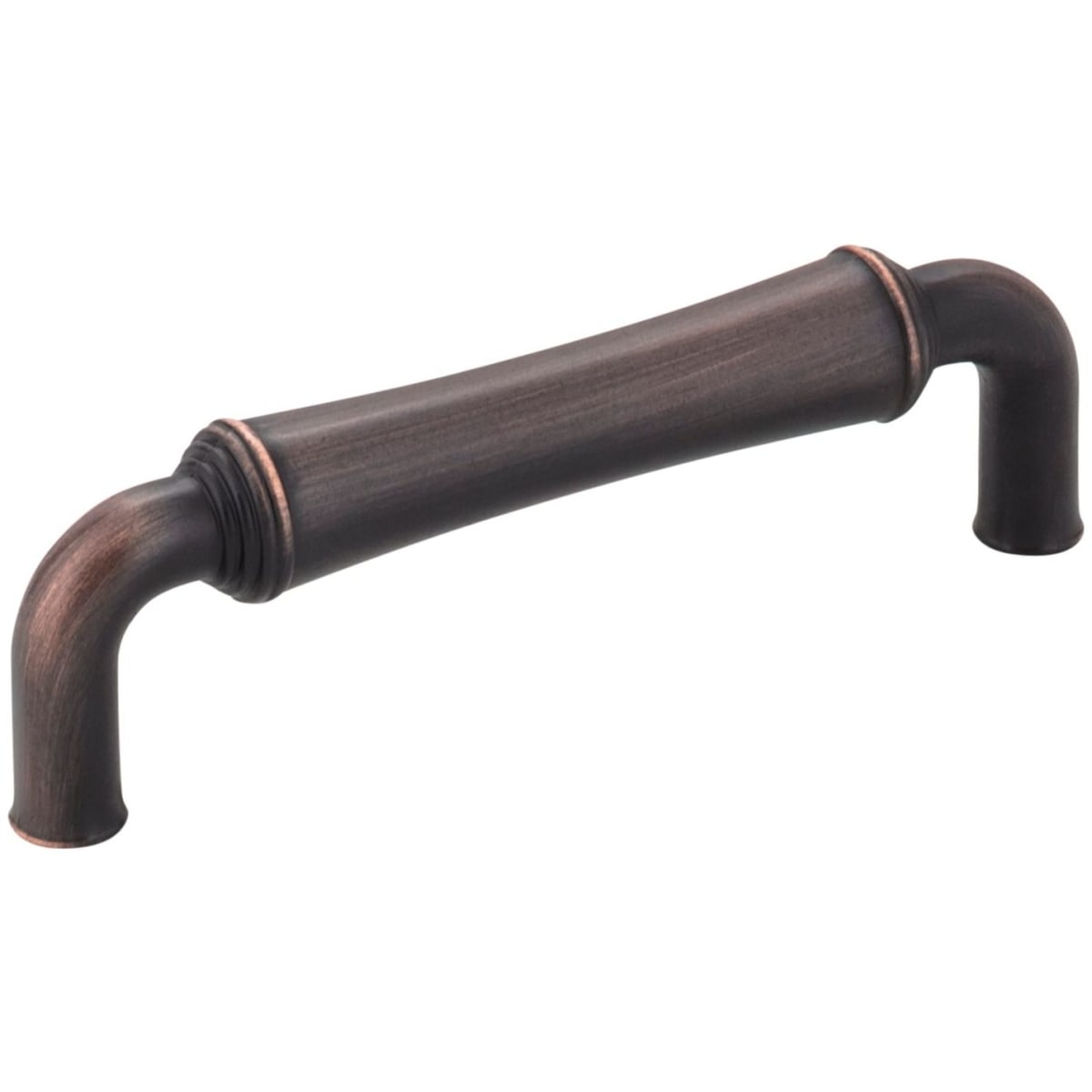 Jeffrey Alexander - 537DBAC - Bremen 2 Series 3-3/4" Center to Center Contemporary Barrel Cabinet Handle / Drawer Pull in Brushed Oil Rubbed Bronze