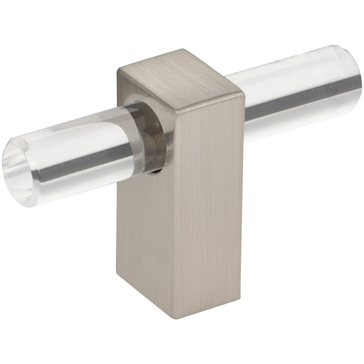 Spencer 2-3/8" Wide Acrylic "T" Bar Cabinet Knob / Drawer T Knob