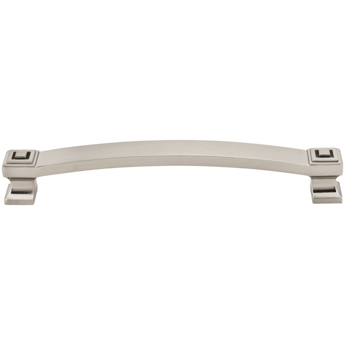 Jeffrey Alexander - 585-160SN - Delmar 6-5/16" Center to Center Traditional Elegant Cabinet Handle / Drawer Pull in Satin Nickel