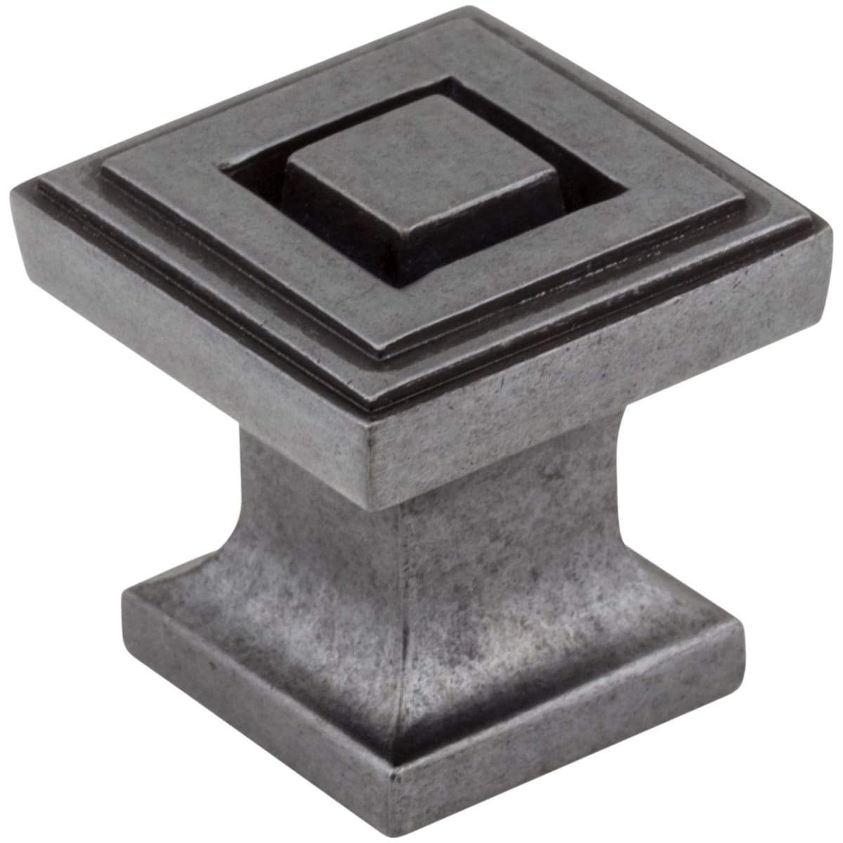 Delmar 1" Stacked Square Designer Deco Cabinet / Drawer Knob