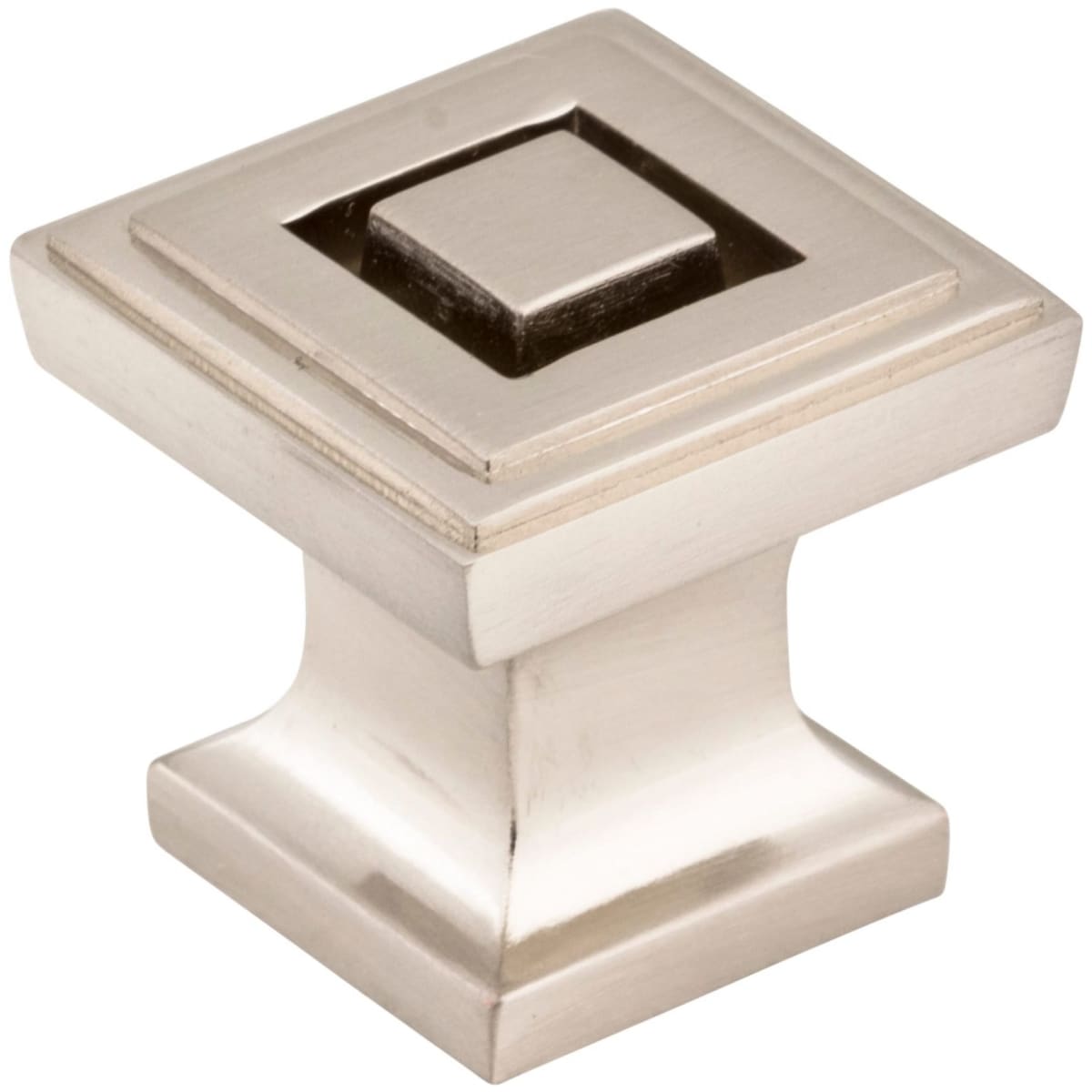 Delmar 1" Stacked Square Designer Deco Cabinet / Drawer Knob