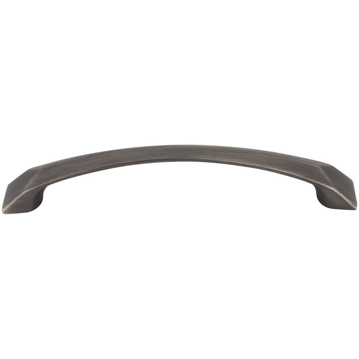 Jeffrey Alexander - 595-128PC - Cairo 5-1/16" (128mm) Center to Center Faceted Arch Cabinet Handle / Drawer Pull in Polished Chrome