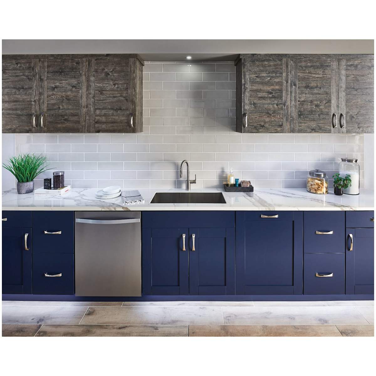 Jeffrey Alexander - 595-128PC - Cairo 5-1/16" (128mm) Center to Center Faceted Arch Cabinet Handle / Drawer Pull in Polished Chrome