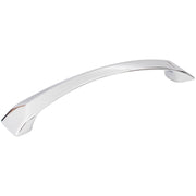Jeffrey Alexander - 595-128PC - Cairo 5-1/16" (128mm) Center to Center Faceted Arch Cabinet Handle / Drawer Pull in Polished Chrome