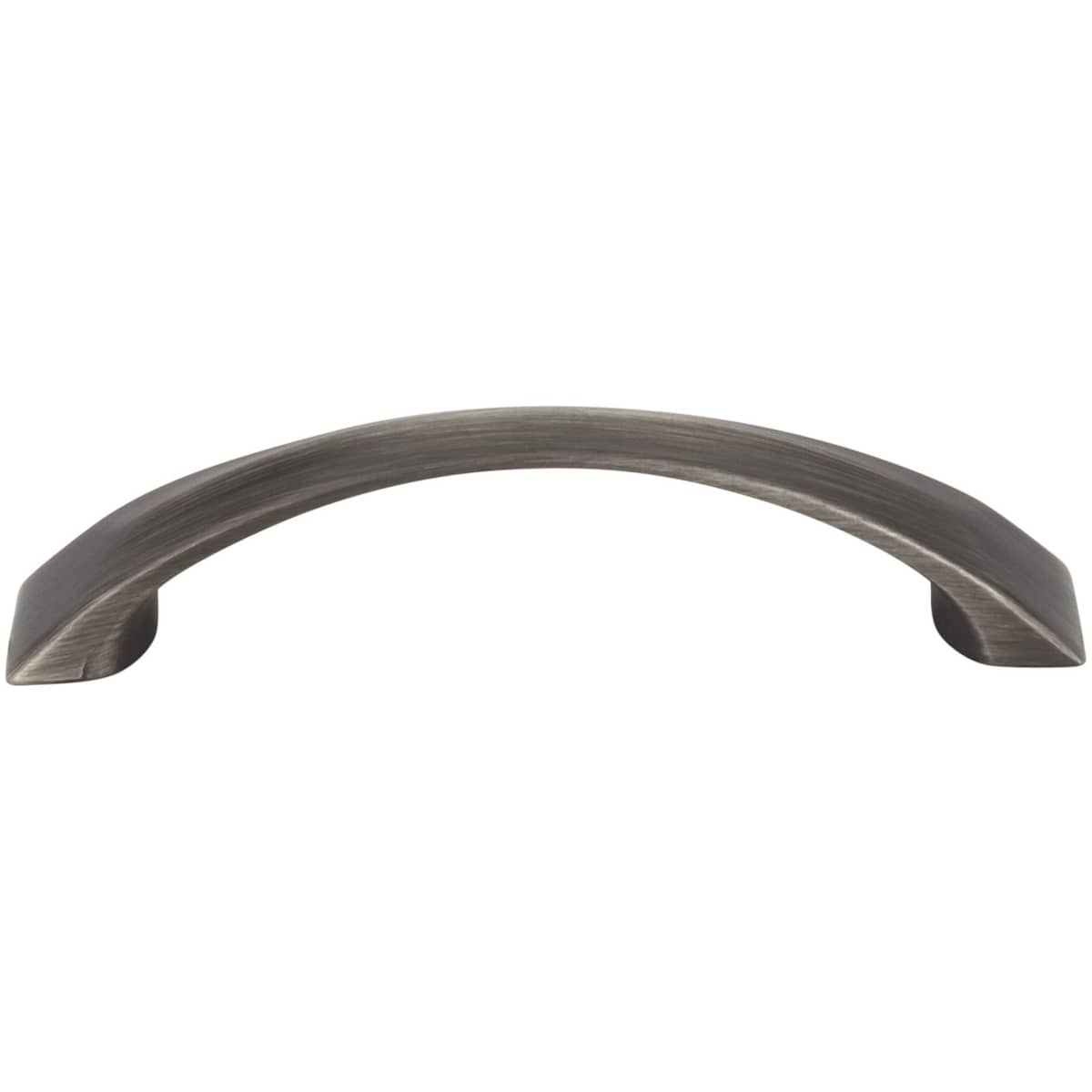Jeffrey Alexander - 595-96BNBDL - Cairo 3-3/4" Center to Center Arch Bow Cabinet Handle / Drawer Pull in Brushed Pewter