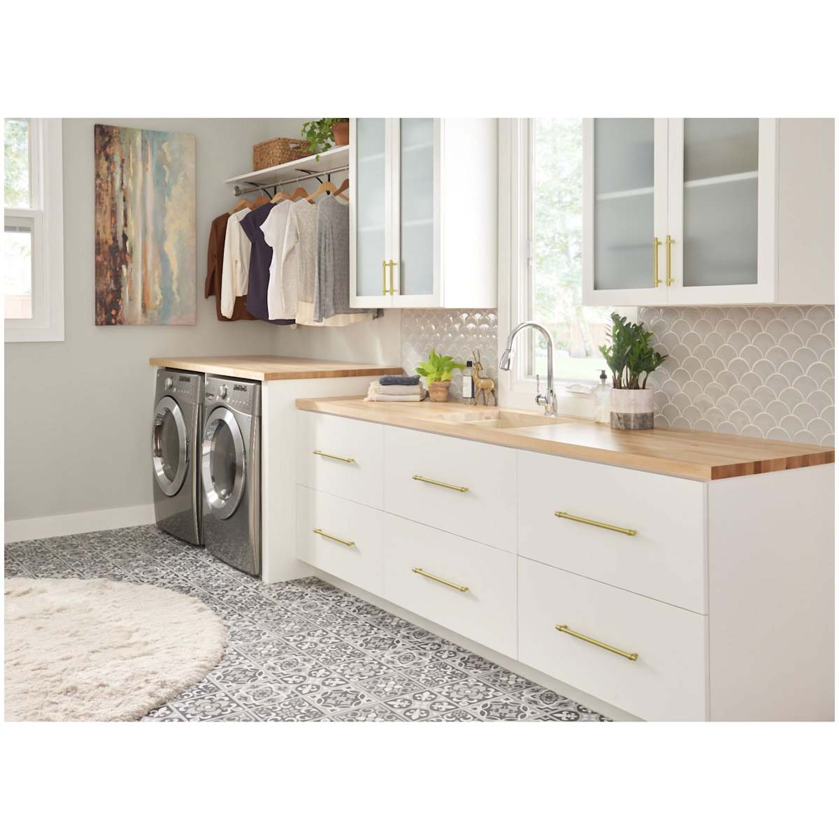 Jeffrey Alexander - 596SN - Key Grande 3-3/4" (96 mm) Center to Center Modern Industrial Pipe Style Bar Cabinet Handle / Drawer Pull in Satin Nickel