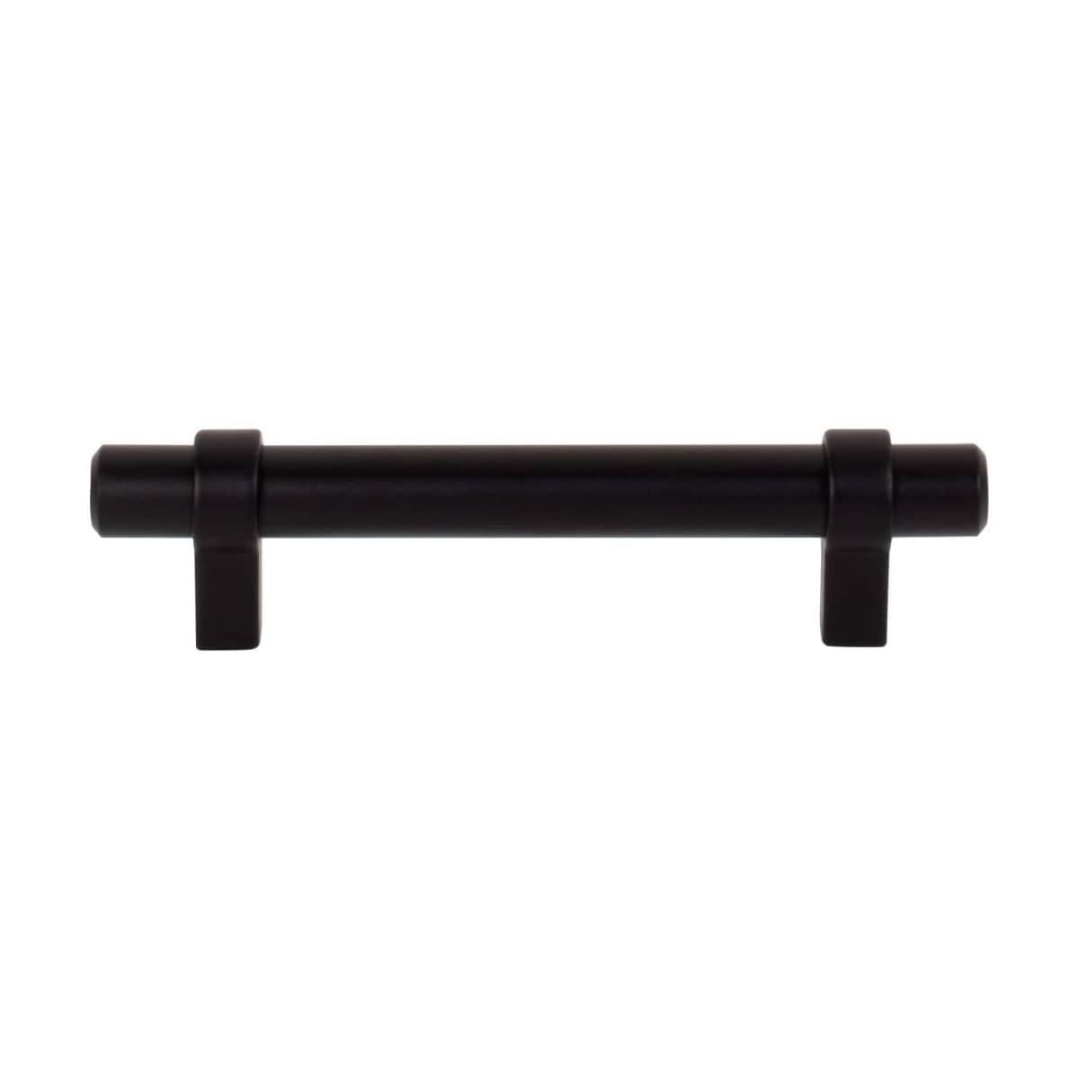 Jeffrey Alexander - 596SN - Key Grande 3-3/4" (96 mm) Center to Center Modern Industrial Pipe Style Bar Cabinet Handle / Drawer Pull in Satin Nickel