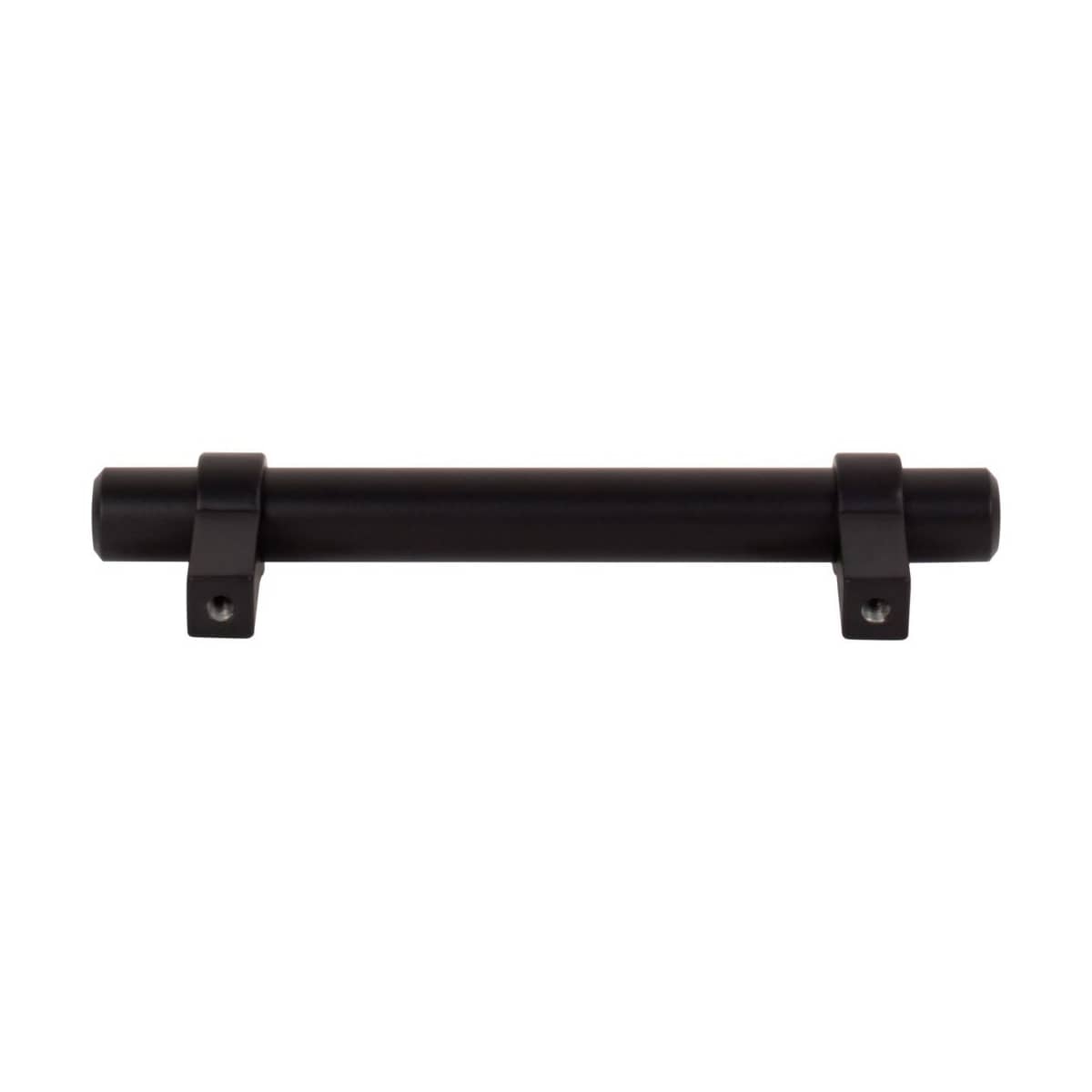 Jeffrey Alexander - 596SN - Key Grande 3-3/4" (96 mm) Center to Center Modern Industrial Pipe Style Bar Cabinet Handle / Drawer Pull in Satin Nickel