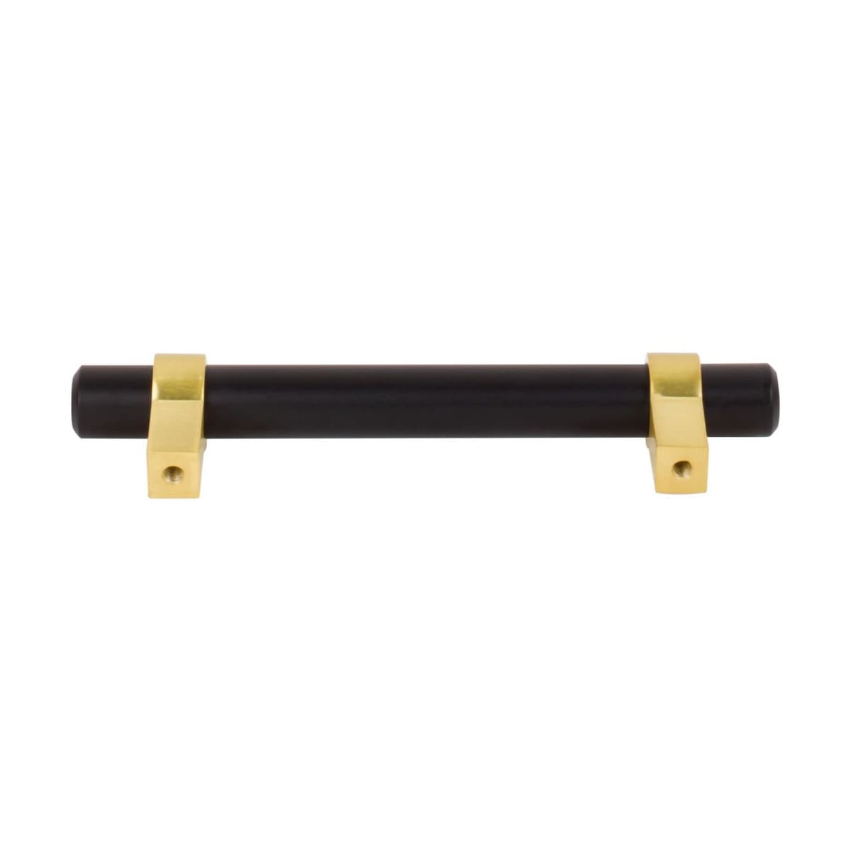 Jeffrey Alexander - 596SN - Key Grande 3-3/4" (96 mm) Center to Center Modern Industrial Pipe Style Bar Cabinet Handle / Drawer Pull in Satin Nickel