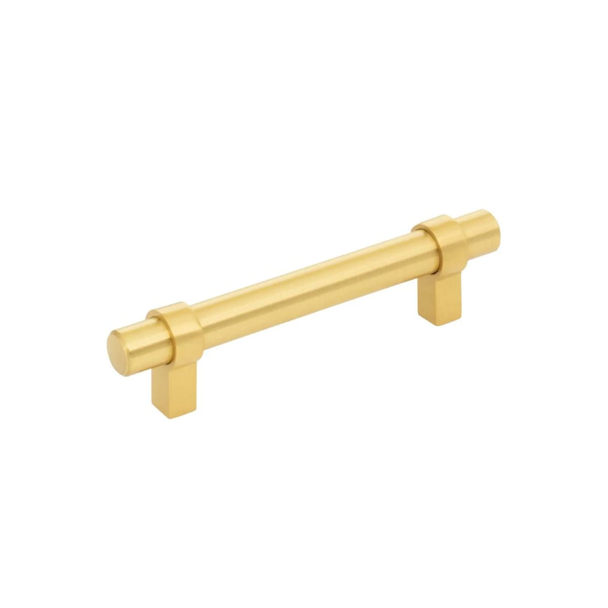 Key Grande 3-3/4" (96 mm) Center to Center Modern Industrial Pipe Style Bar Cabinet Handle / Drawer Pull