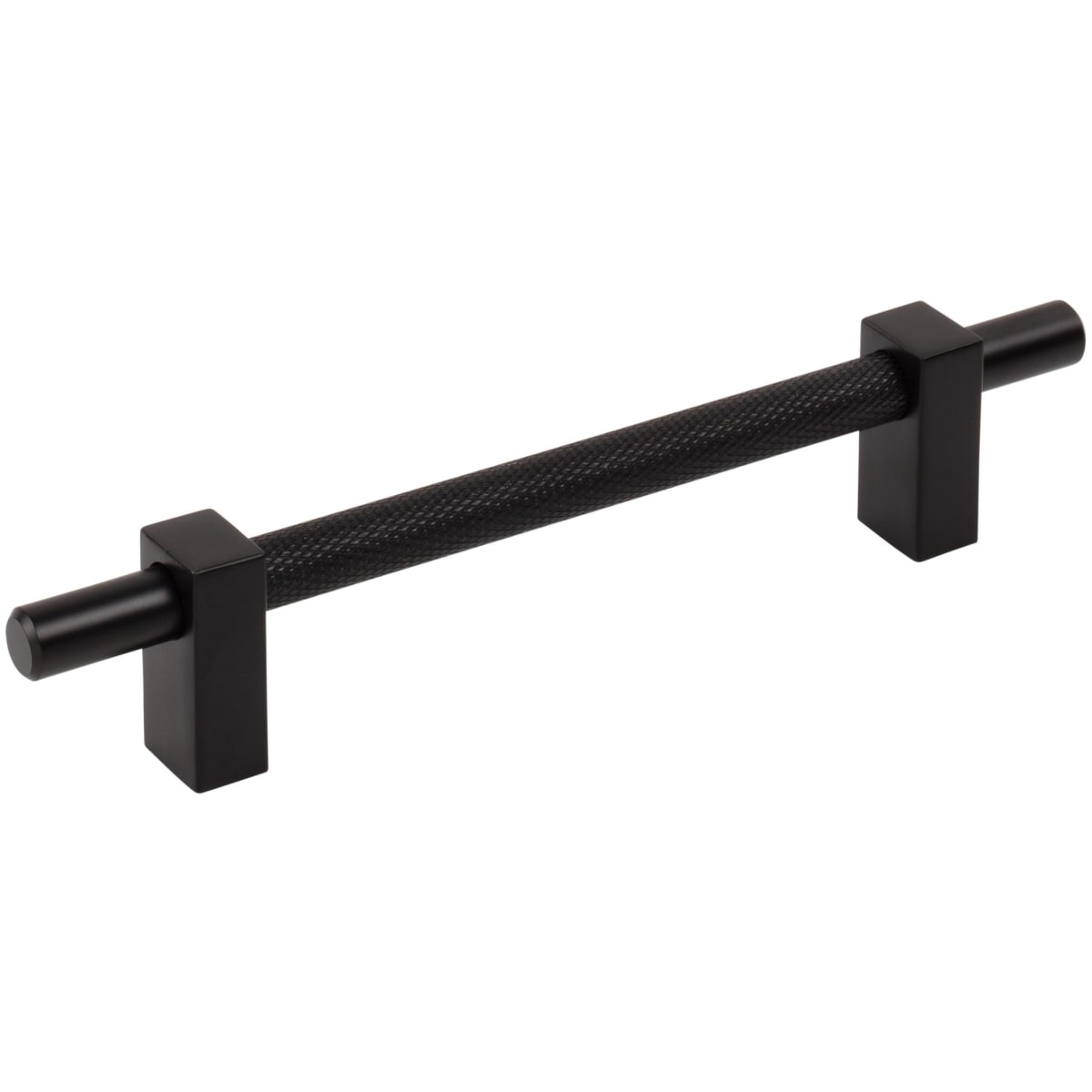Larkin Center Knurled 5-1/16" Center to Center Modern Industrial Cabinet Bar Pull / Drawer Bar Handle