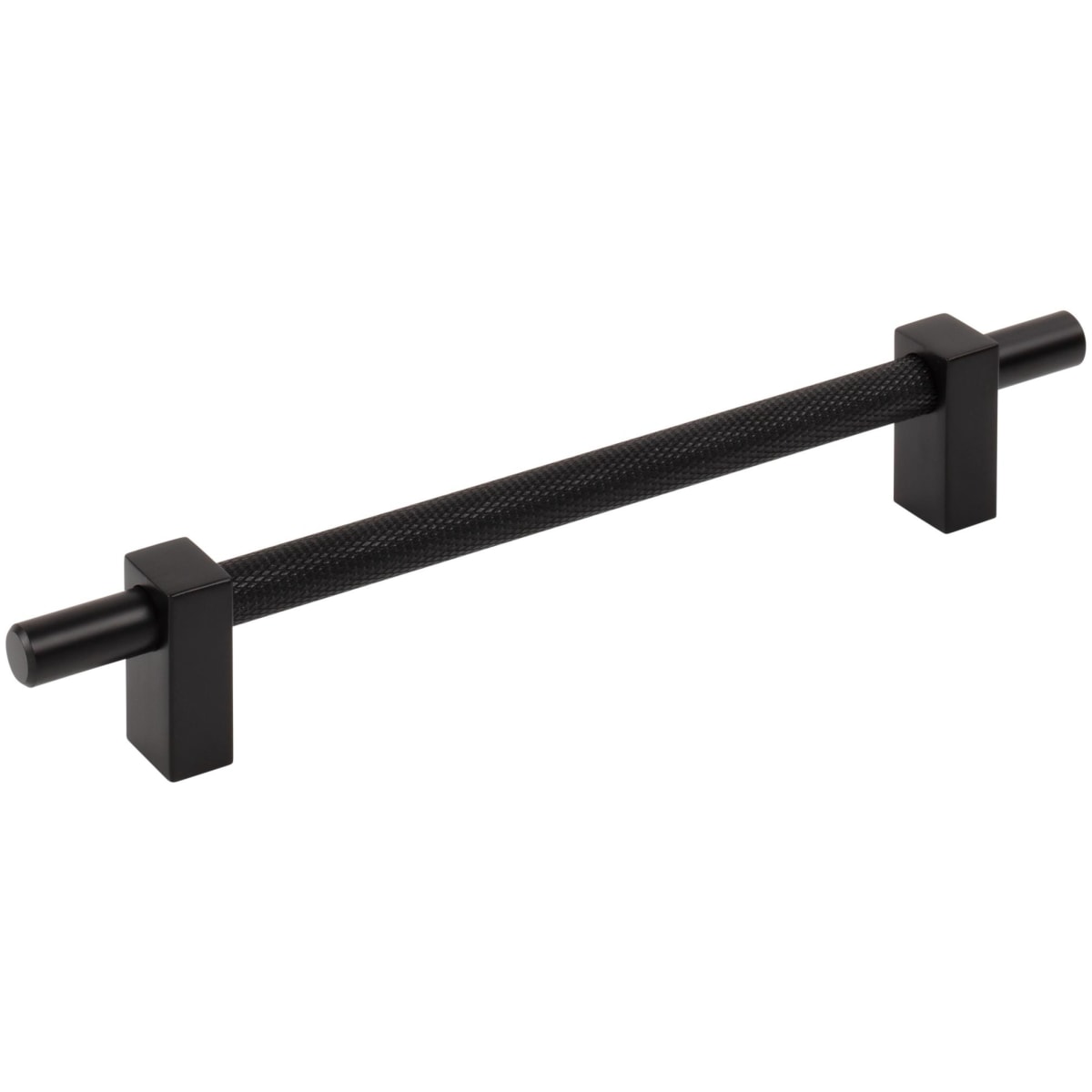 Larkin Center Knurled 6-5/16" Center to Center Modern Industrial Cabinet Bar Handle / Drawer Bar Pull