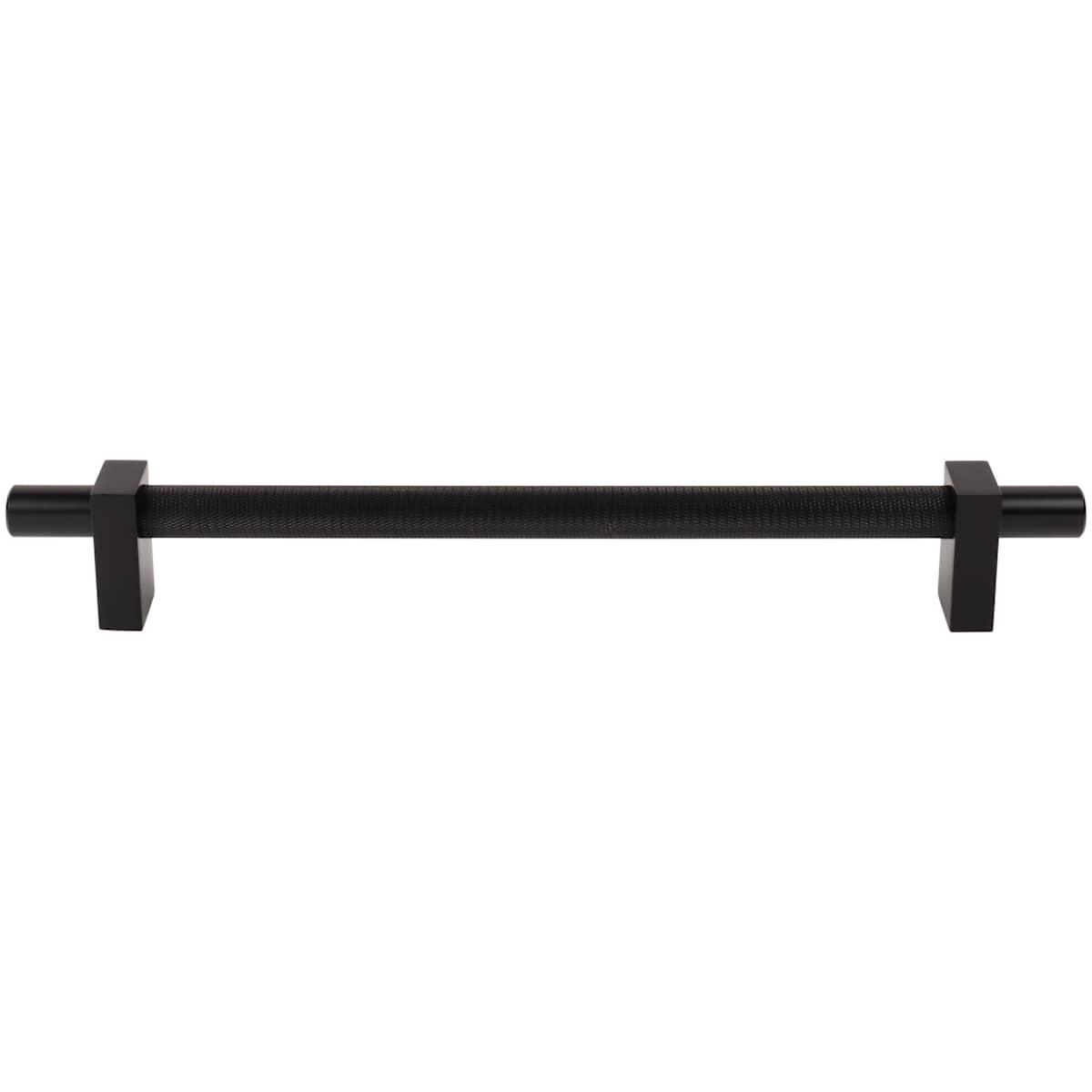 Jeffrey Alexander - 598-18BG - Larkin Center Knurled 18" Center to Center Modern Industrial Appliance Bar Handle / Appliance Bar Pull in Brushed Gold