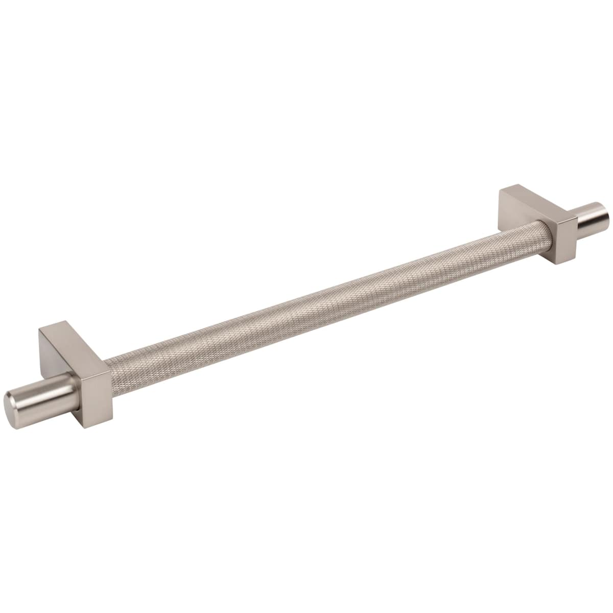 Jeffrey Alexander - 598-18BG - Larkin Center Knurled 18" Center to Center Modern Industrial Appliance Bar Handle / Appliance Bar Pull in Brushed Gold